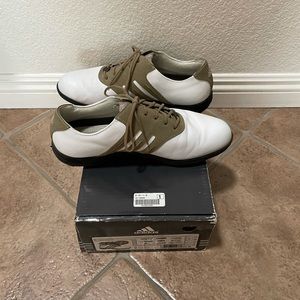 Men’s Adidas Golf Shoe. Size 11 1/2. Worn once.  In original box.